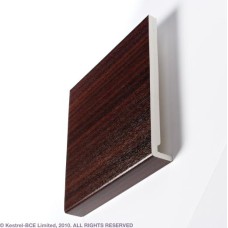 225mm S16 Square Fascia Mahogany 5000mm